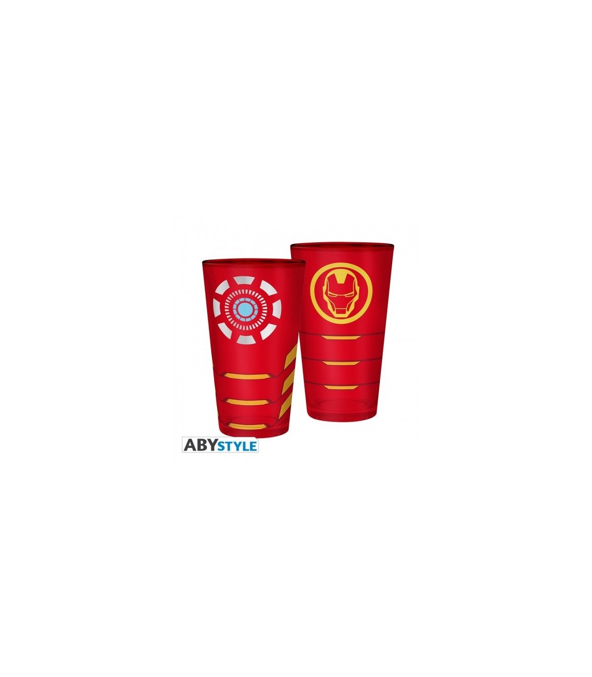 Verre Iron Man – Marvel 400 ml design armure Stark Industries
