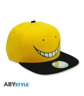 ASSASSINATION'S CLASSROOM - KORO - CASQUETTE SNAPBACK- NOIR & JAUNE