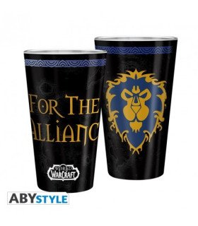 WORLD OF WARCRAFT - VERRE XXL - ALLIANCE - 400 ML