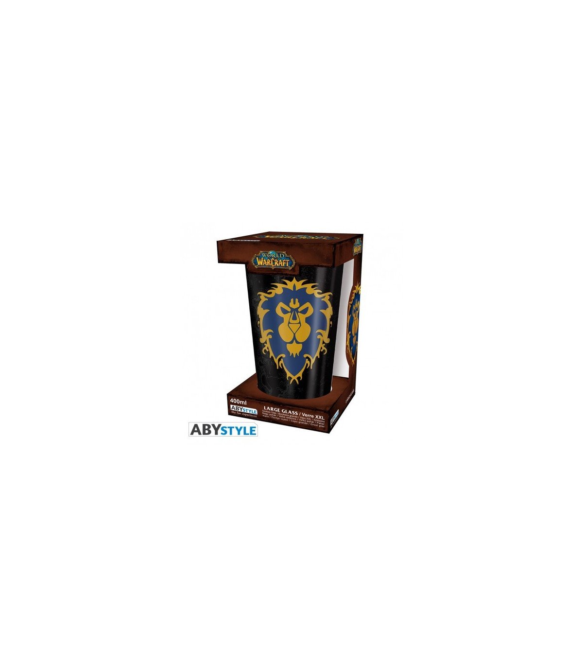 WORLD OF WARCRAFT - VERRE XXL - ALLIANCE - 400 ML