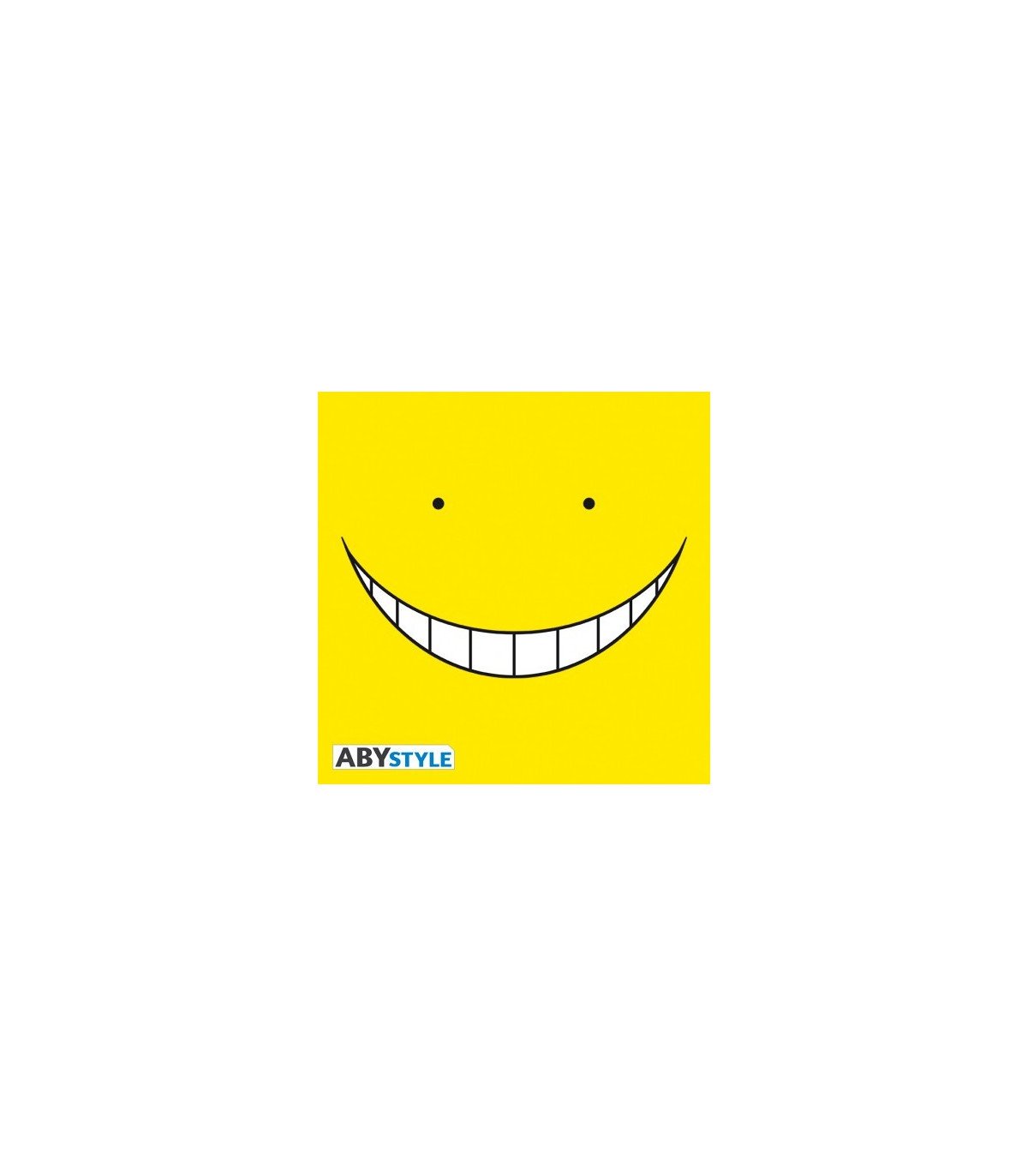 ASSASSINATION'S CLASSROOM - KORO - CASQUETTE SNAPBACK- NOIR & JAUNE
