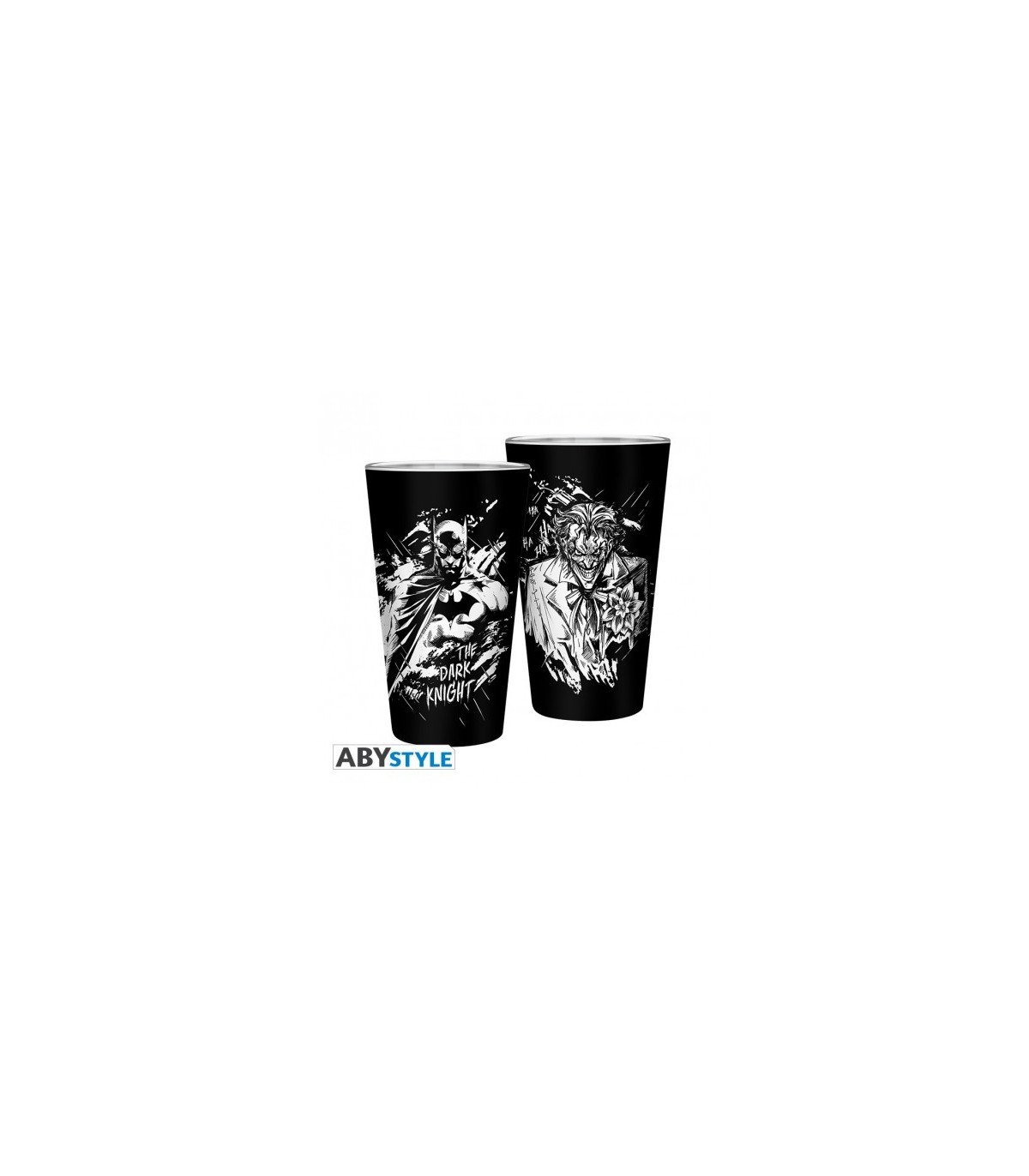 DC COMICS - VERRE XXL 400 ML - BATMAN & JOKER