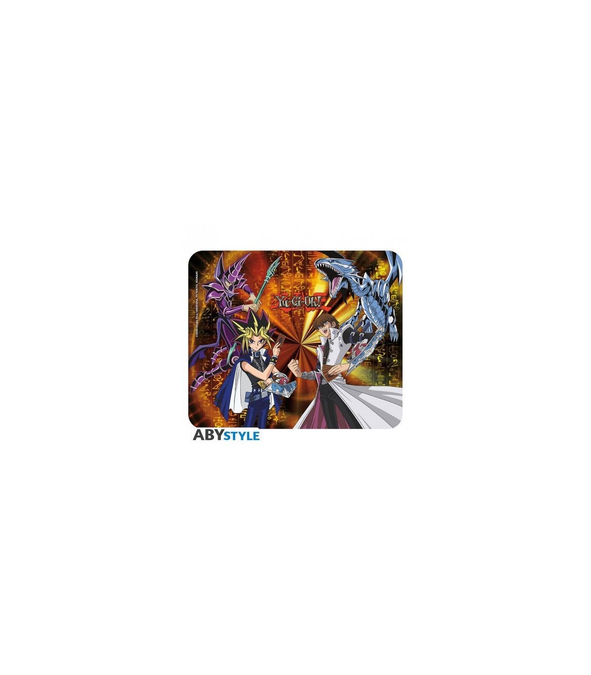 YU-GI-OH! -  YUGI VS KAIBA - TAPIS DE SOURIS SOUPLE