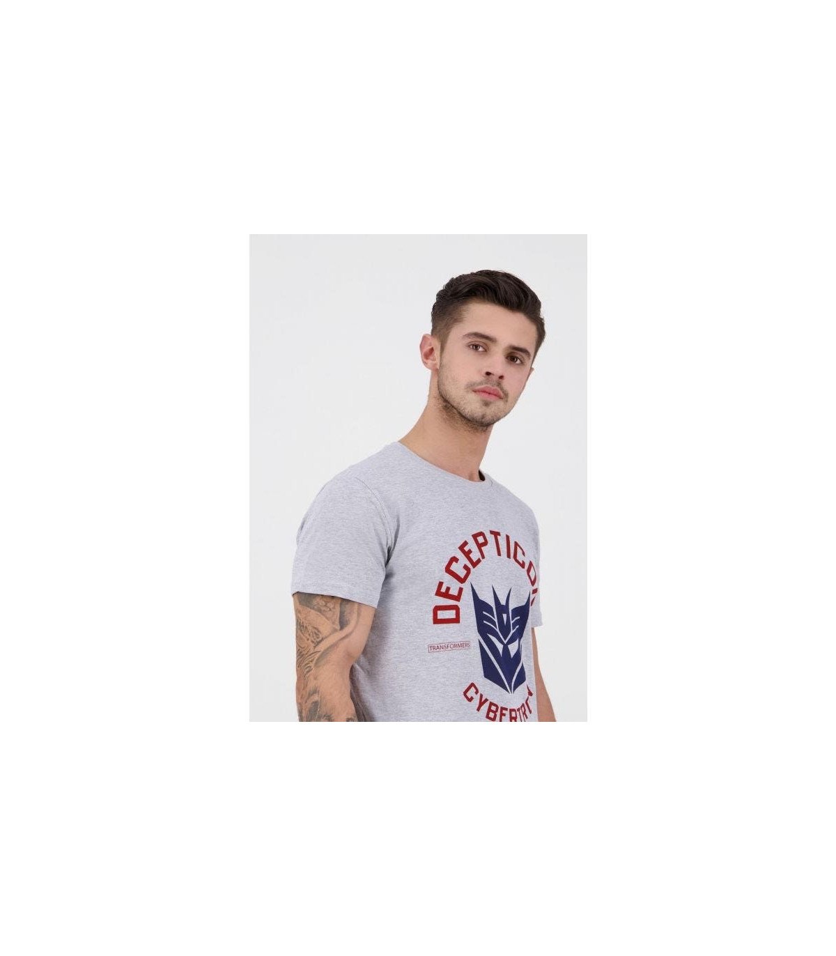 T-shirt Homme Decepticon Transformers - 100 % coton robotique