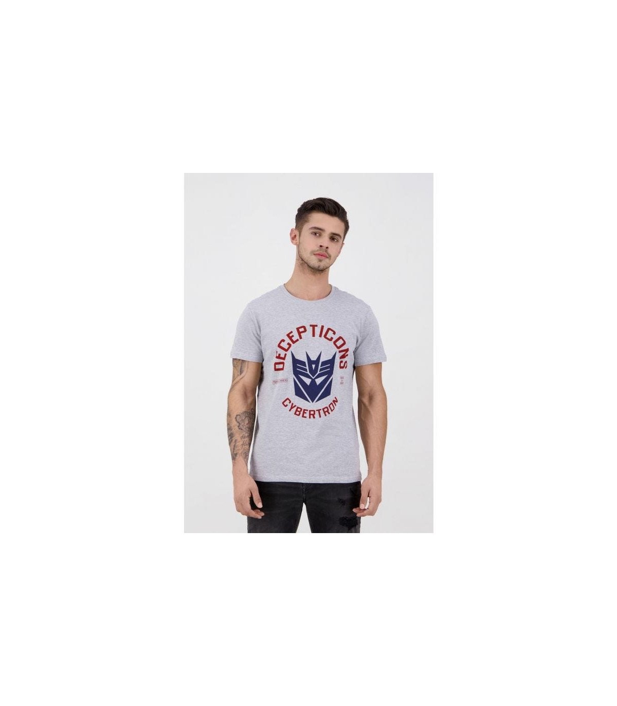 T-shirt Homme Decepticon Transformers - 100 % coton robotique