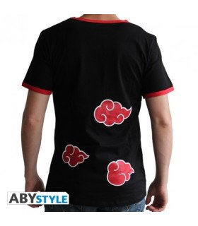 T-shirt Homme Akatsuki Naruto Shippuden - 100 % coton