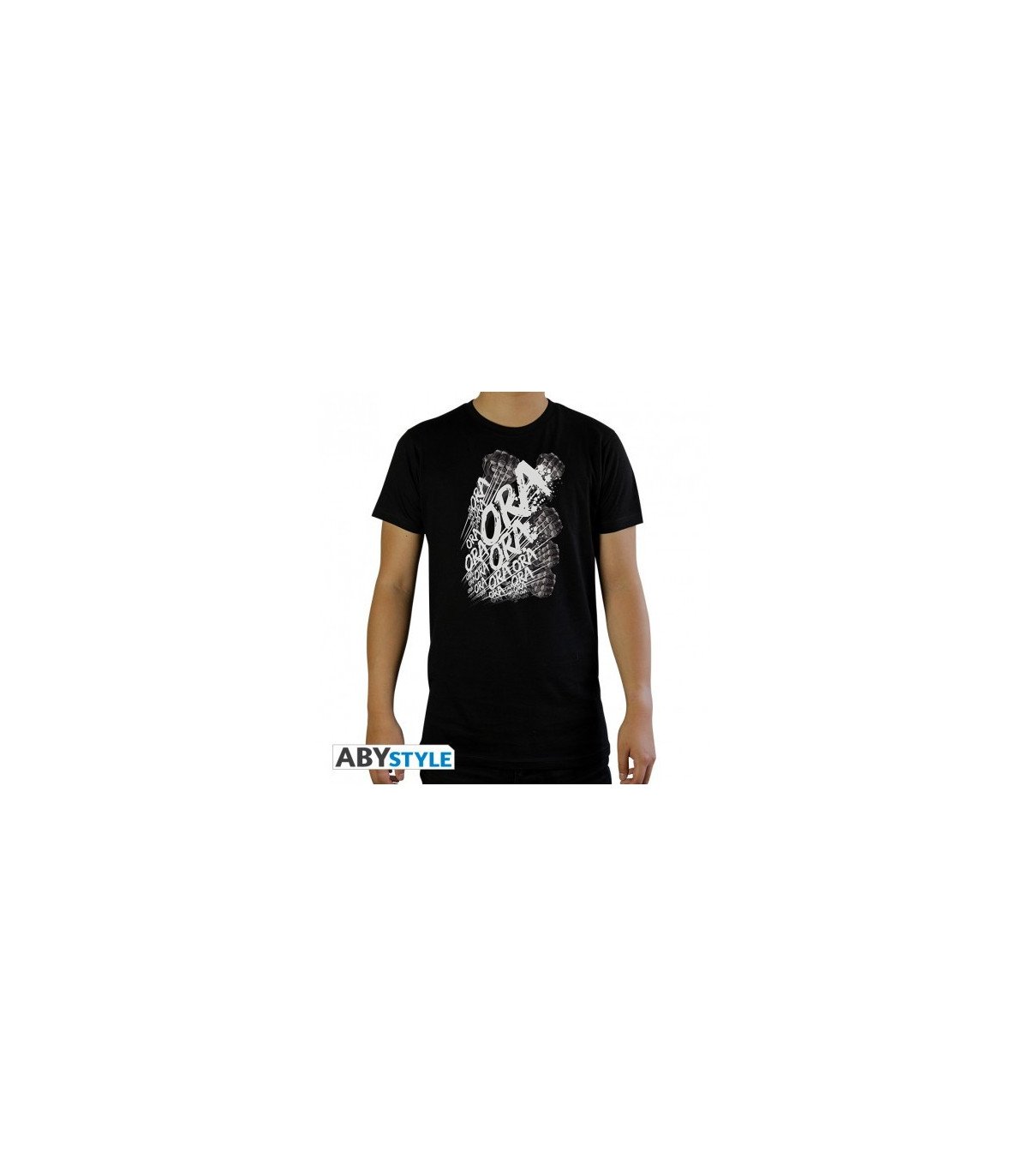 T-shirt homme noir inspiré de Star Platinum – JoJo’s Bizarre Adventure