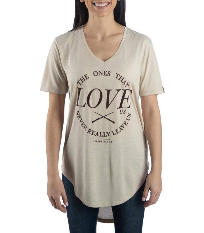 T-shirt femme long avec citation de Sirius Black – Harry Potter – 100 % coton