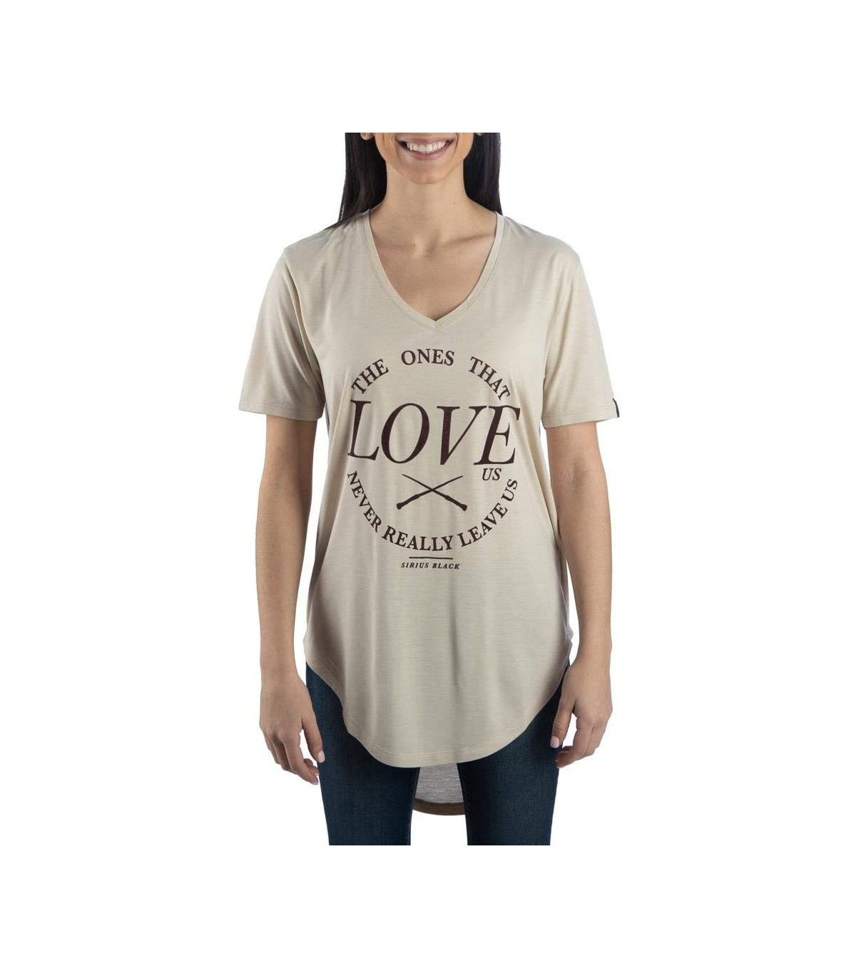 T-shirt femme long avec citation de Sirius Black – Harry Potter – 100 % coton