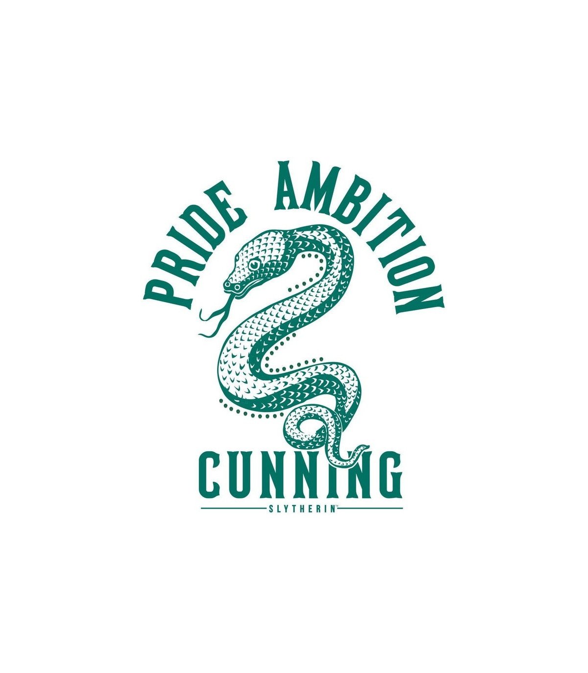 T-shirt Femme Serpentard Harry Potter – Fière & rusée