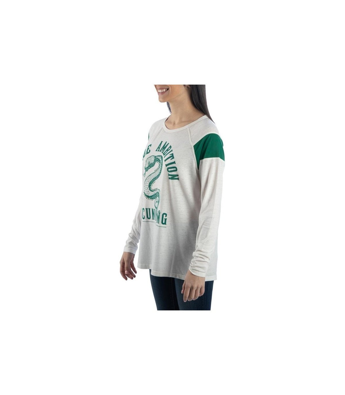 T-shirt Femme Serpentard Harry Potter – Fière & rusée