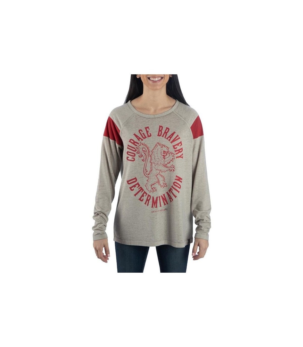 T-shirt homme 100 % coton avec motif Gryffondor – Harry Potter