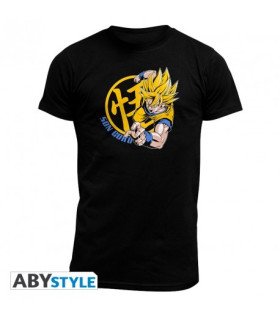 T-shirt noir homme Dragon Ball Z avec Goku Super Saiyan