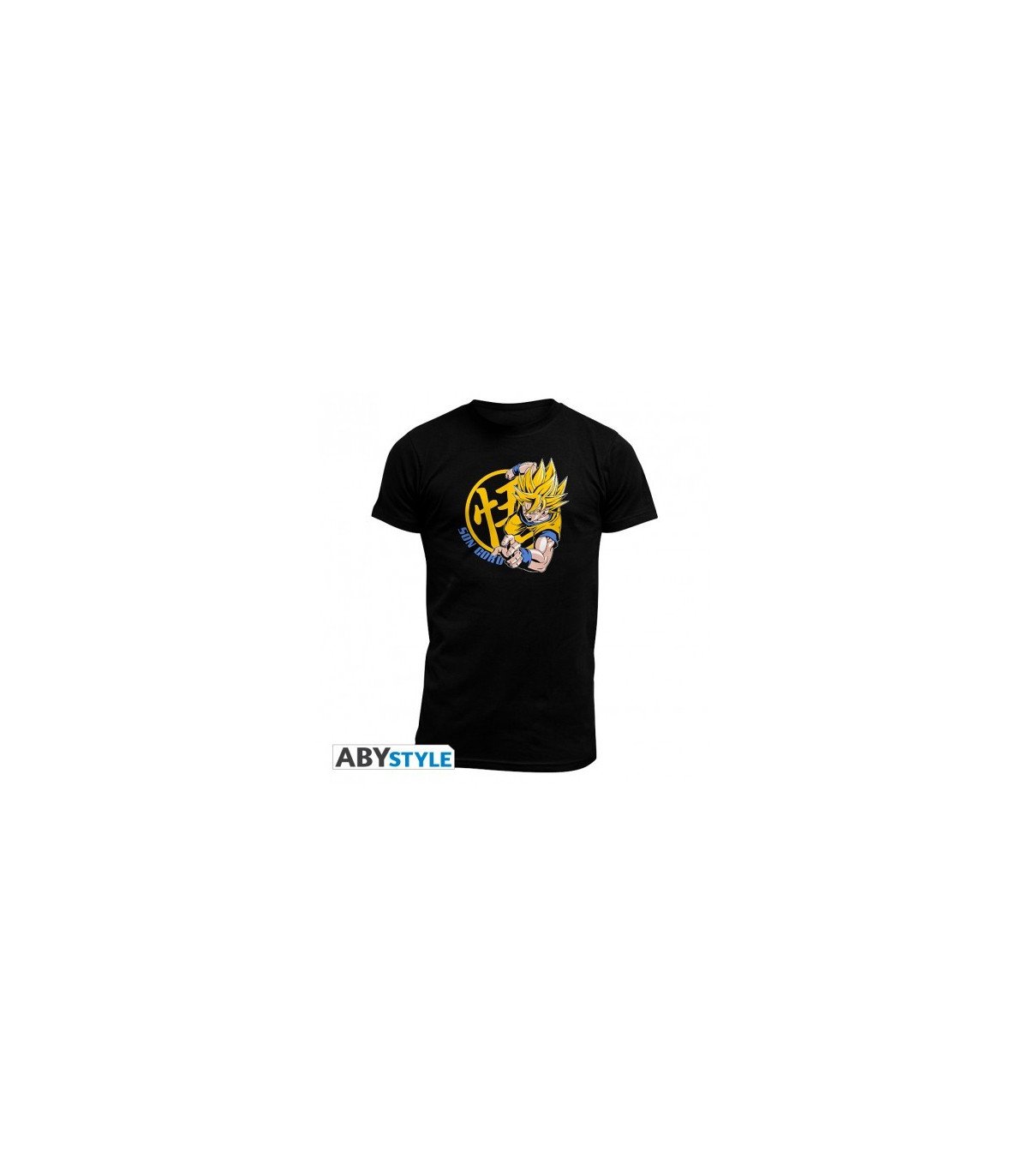 T-shirt noir homme Dragon Ball Z avec Goku Super Saiyan