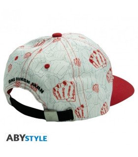 Casquette One Punch Man - Poings Rouge & Beige