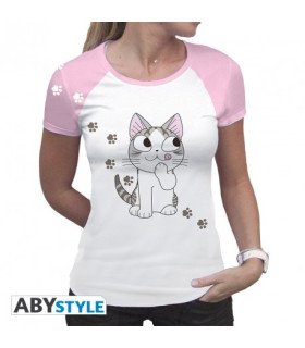 T-shirt femme Chi - Gourmande avec impression double face