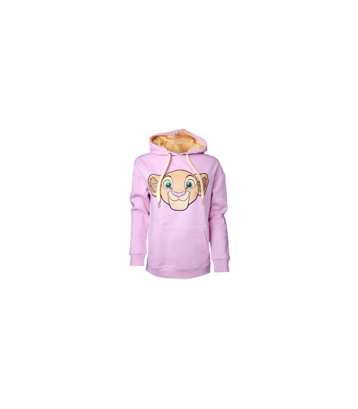 Sweater à capuche Disney Le Roi Lion pour femme avec motif Nala