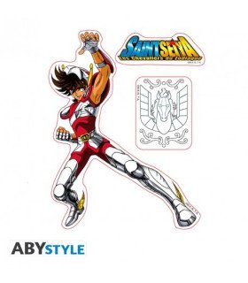 Saint Seiya Stickers Pégase & Shiryu | 2 planches 16 x 11 cm