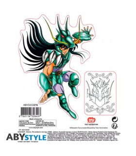 Saint Seiya Stickers Pégase & Shiryu – 2 Planches 16 x 11 cm