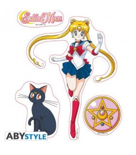 Sailor Moon Stickers | 2 Planches 16 x 11 cm Officielles