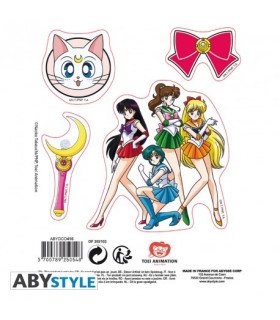 Sailor Moon Stickers – 2 Planches 16 x 11 cm