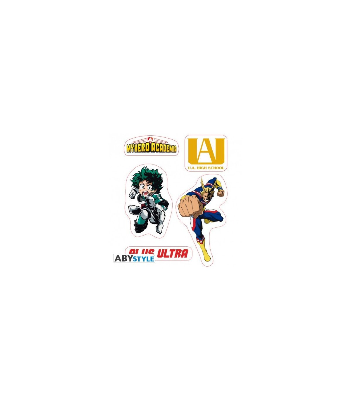 My Hero Academia Stickers UA High School | 2 planches | ABYstyle