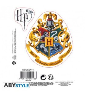 Harry Potter Stickers Poudlard Maisons – 2 Planches 16x11 cm