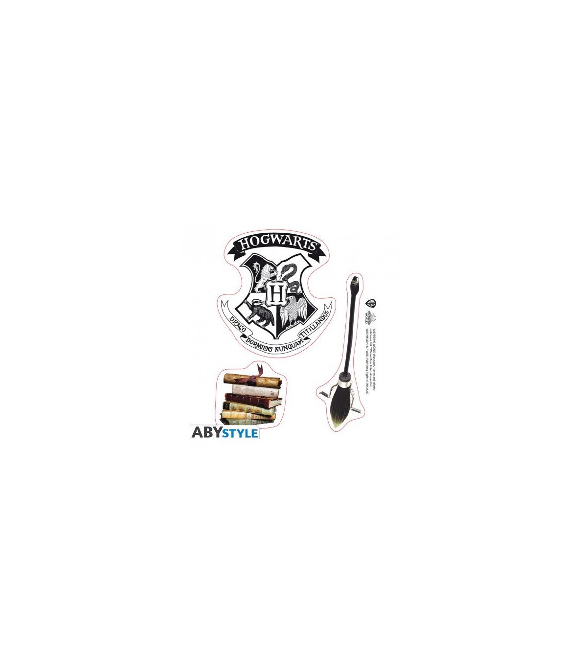 HARRY POTTER - OBJETS MAGIQUES - STICKERS - STICKERS - 16X11CM/ 2 PLANCHES