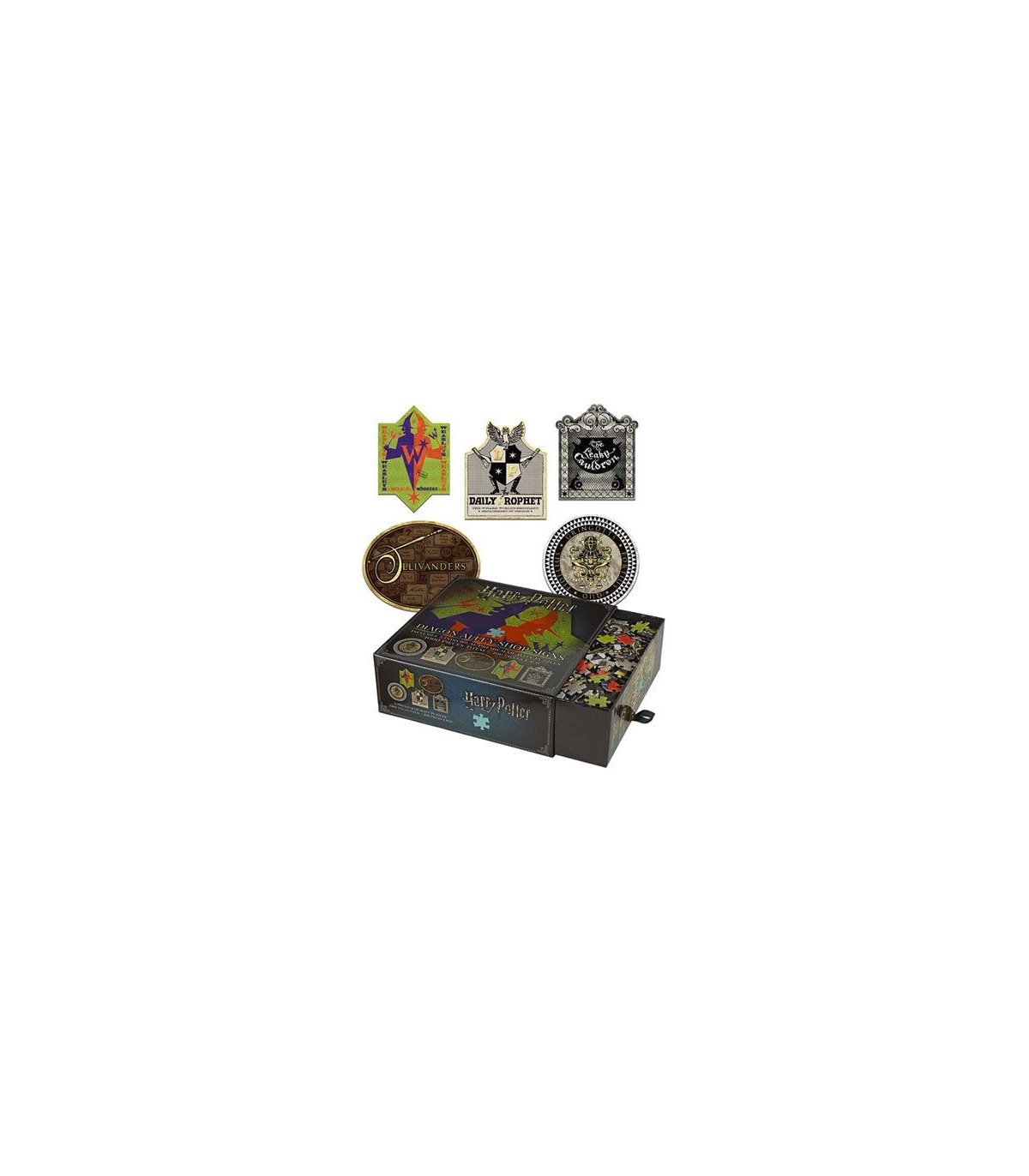 HARRY POTTER - PUZZLE - DIAGON ALLEY SHOP SIGNS