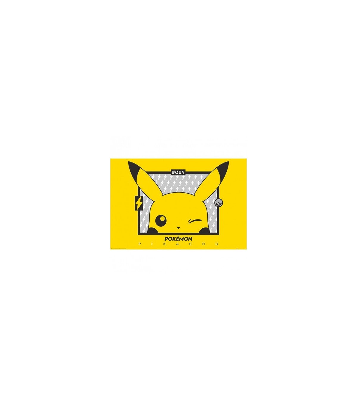 POKEMON - PIKACHU CLIN D OEIL - POSTER 91.5X61