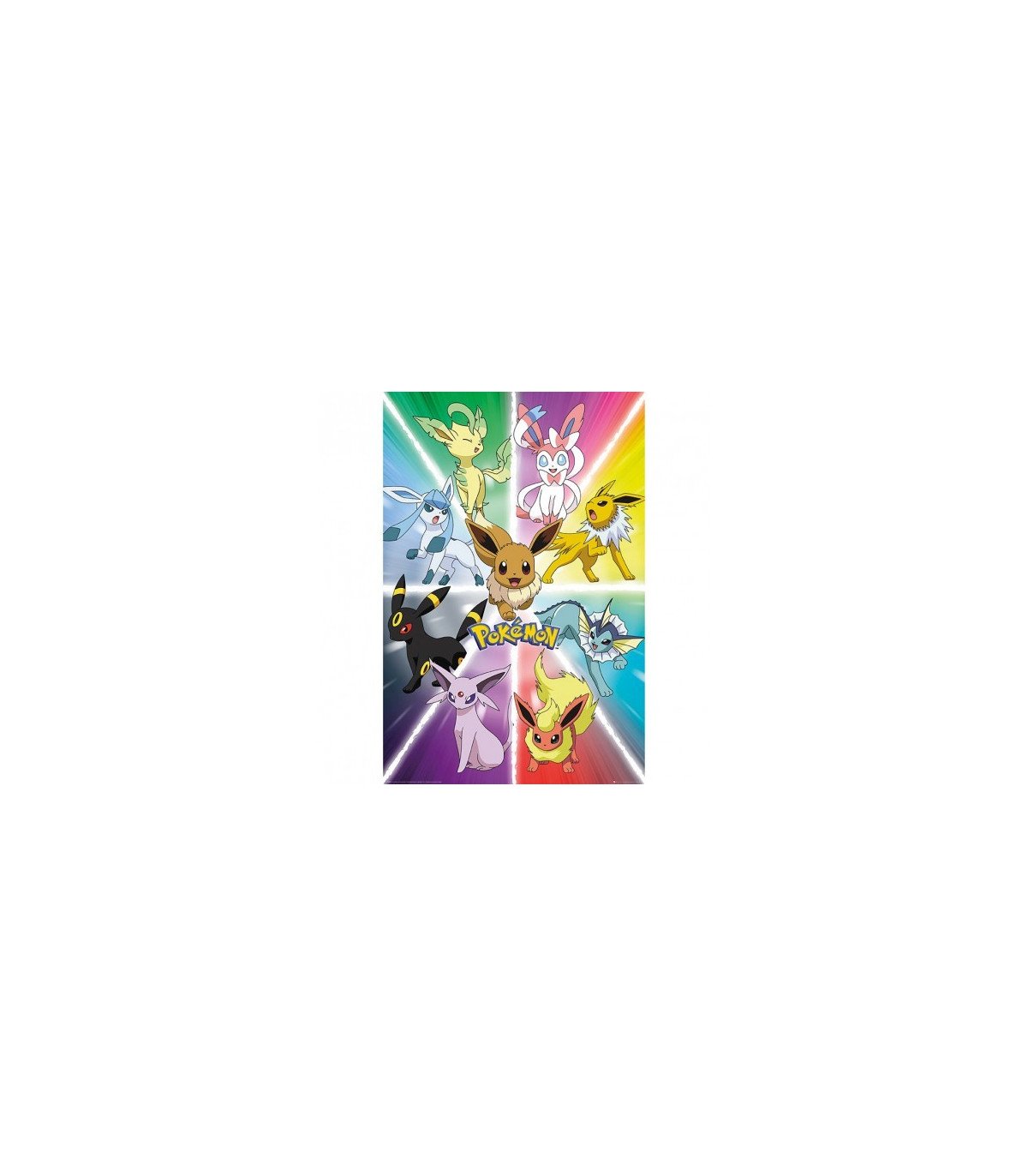 POKEMON - EVOLI EVOLUTIONS - POSTER 91.5X61