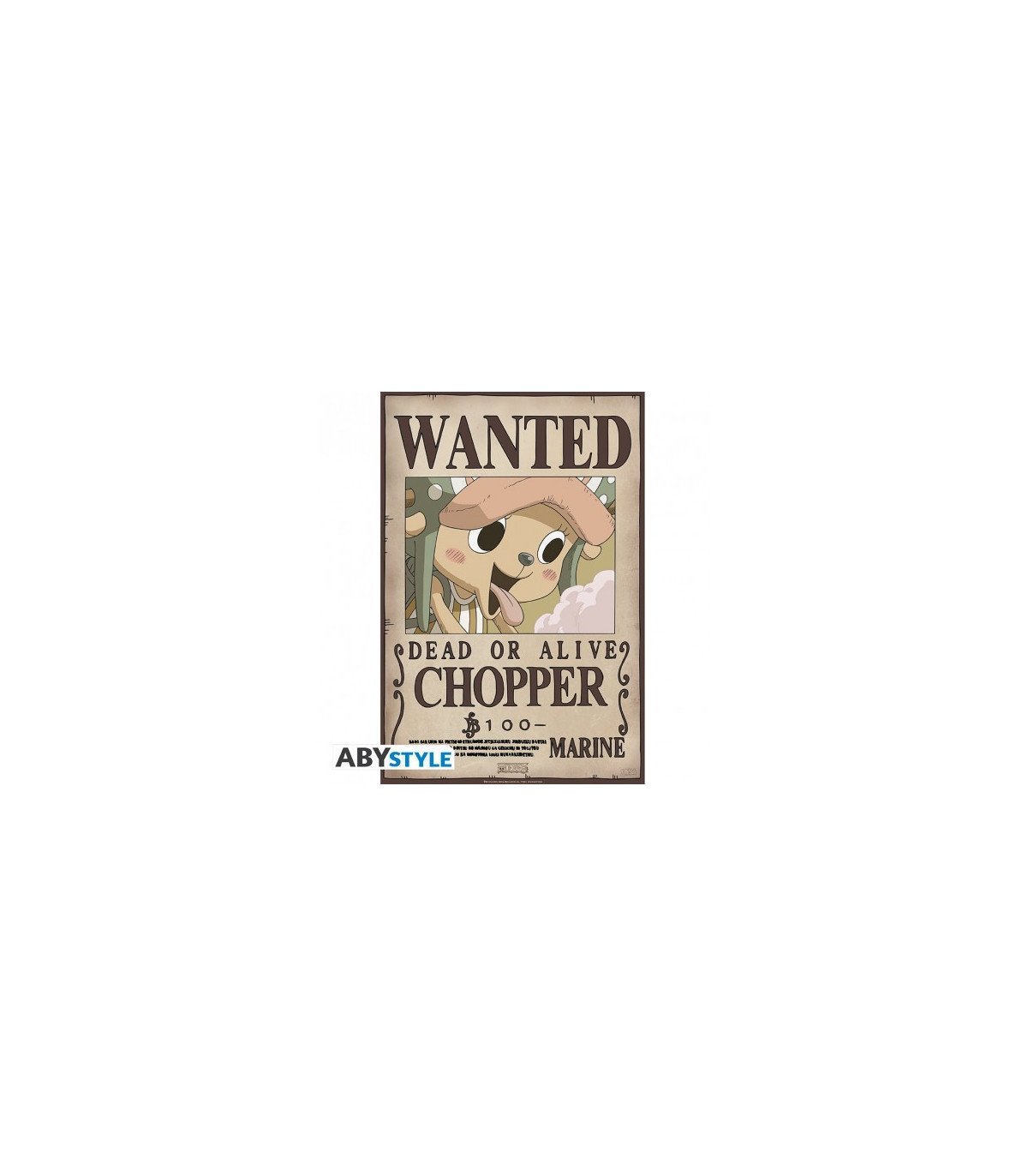 One Piece Wanted Brook & Chopper – Set 2 Chibi Posters