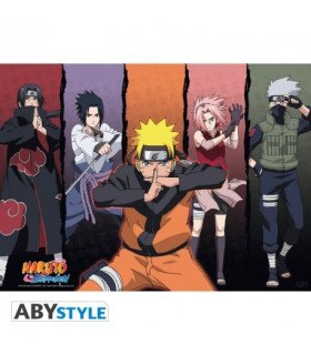 Posters Naruto Shippuden Chibi Set – 2 affiches ninjas version kawaï