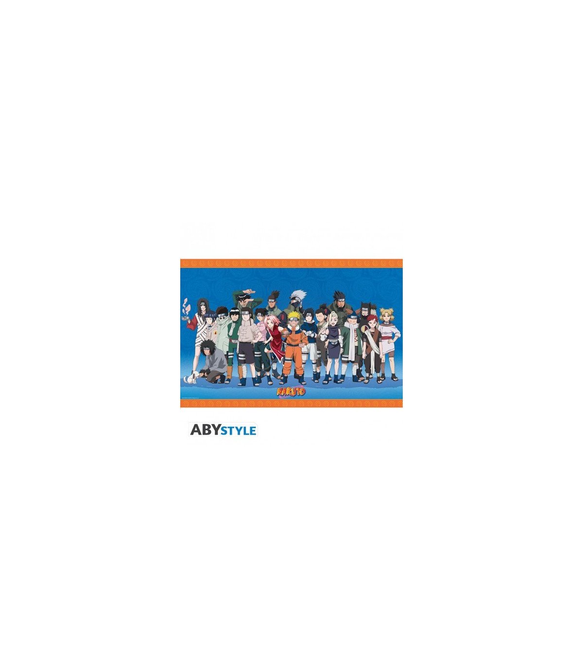 Poster Naruto – Ninjas de Konoha – 91,5 x 61 cm – ABYstyle