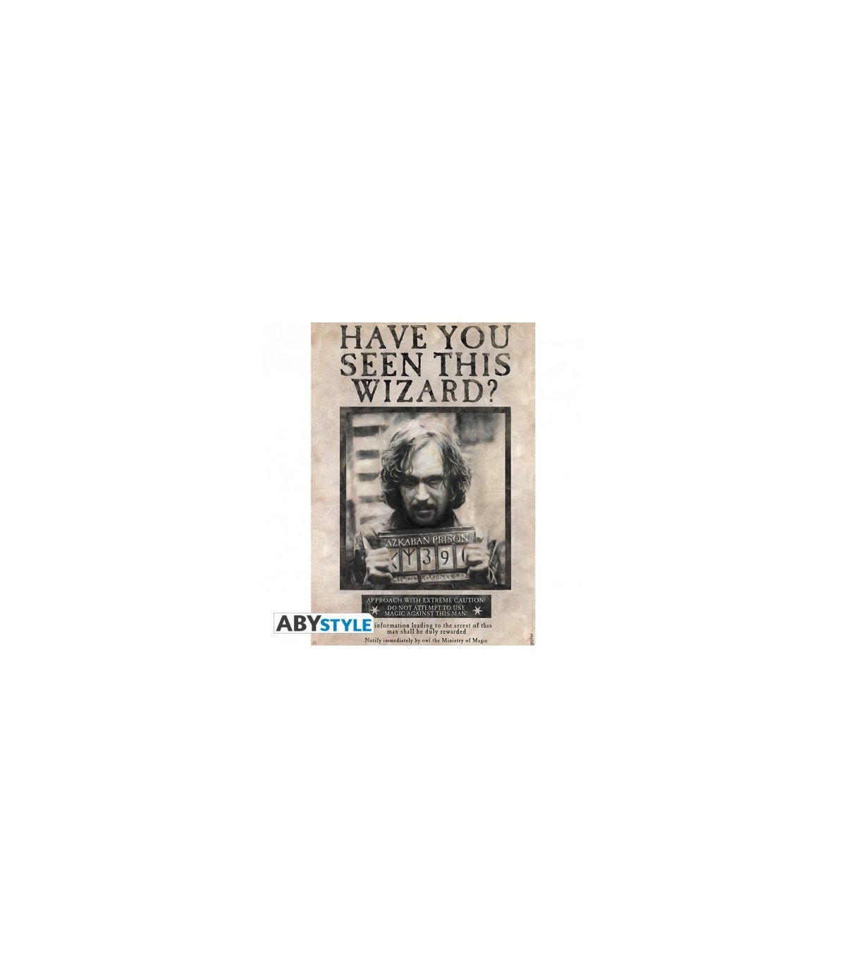 Poster Harry Potter Wanted Sirius Black par ABYstyle.