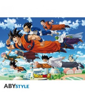 Dragon Ball Super - Goku & Amis - Set Chibi Posters 52x38 cm