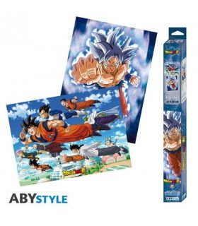 Set Chibi Posters Dragon Ball Super - Goku et ses amis.