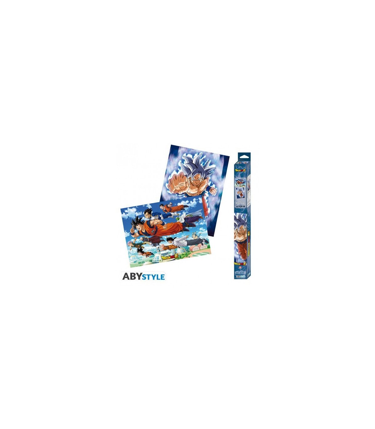Set Chibi Posters Dragon Ball Super - Goku et ses amis.