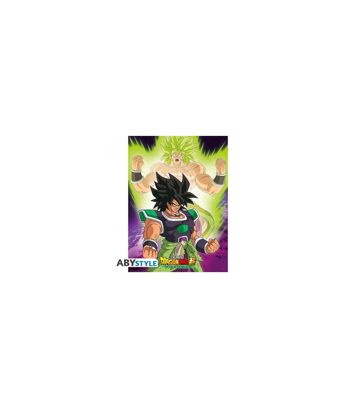 Dragon Ball Broly – Set 2 Chibi Posters | Le Super Saiyan Légendaire