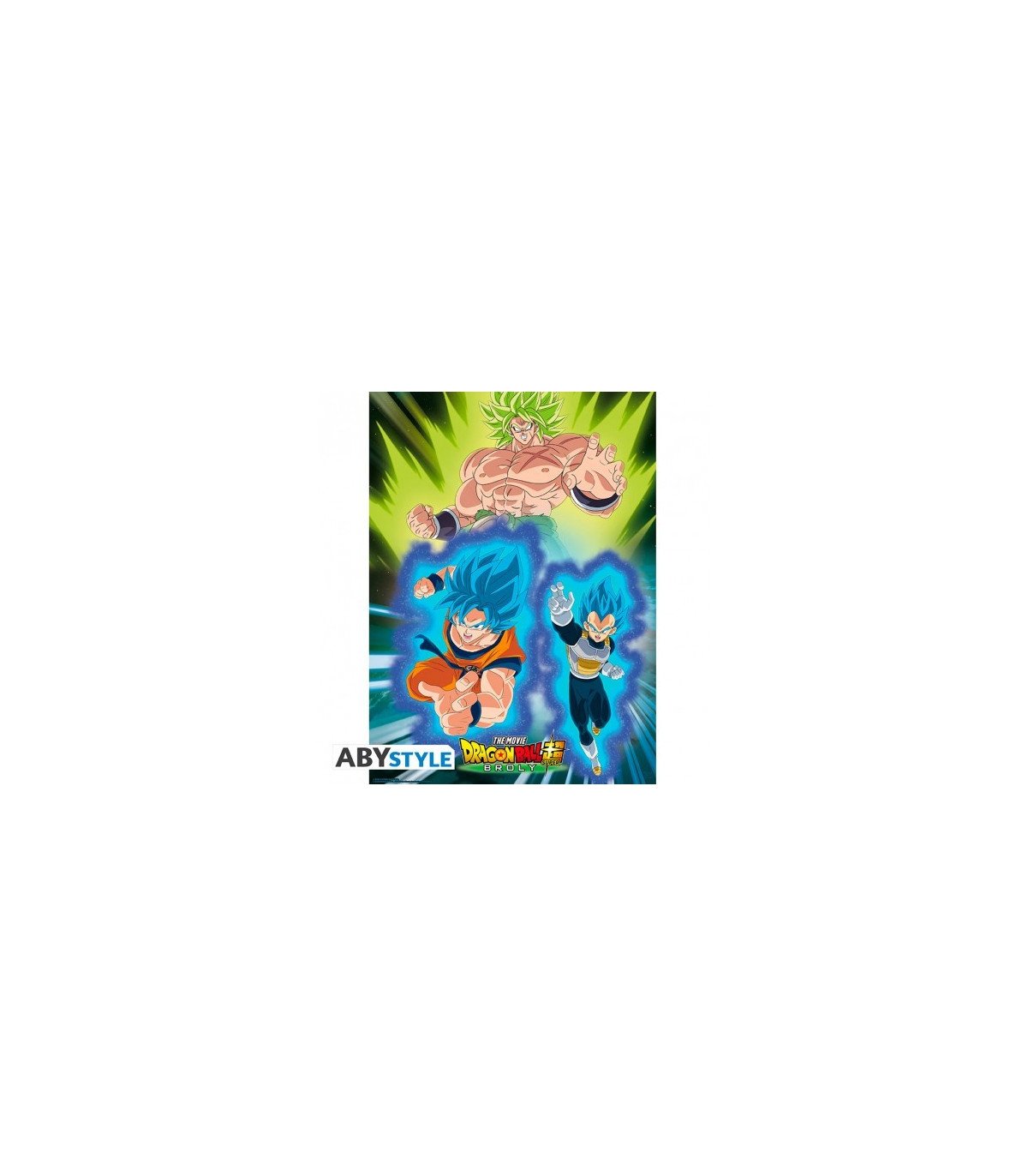 Dragon Ball Broly – Set 2 Chibi Posters | Le Super Saiyan Légendaire