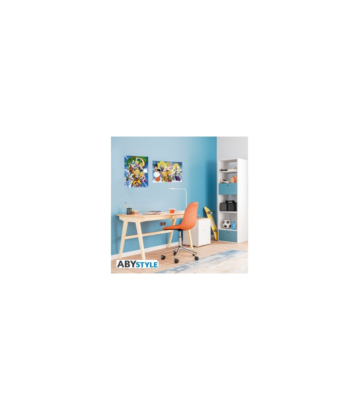 DRAGON BALL - GROUPES - SET 2 CHIBI POSTERS  52X38