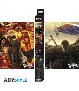 BERSERK - ARTWORKS - SET 2 CHIBI POSTERS 52X38