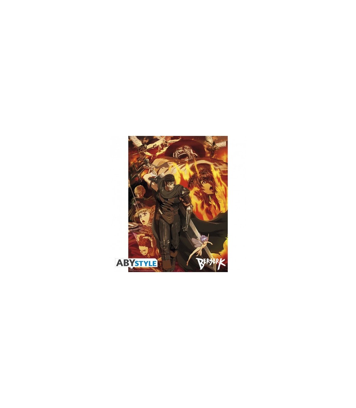 BERSERK - ARTWORKS - SET 2 CHIBI POSTERS 52X38