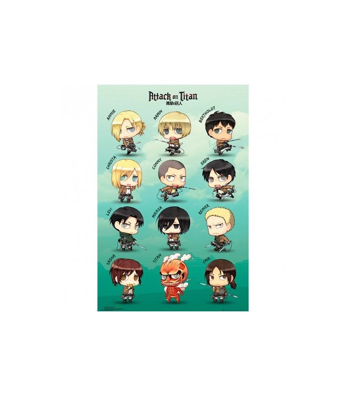 Poster SD Attack on Titan