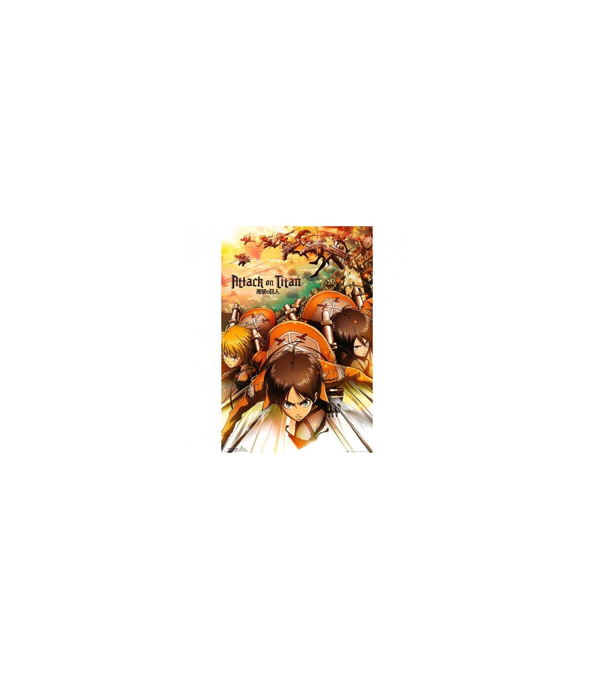 ATTACK ON TITAN - ATTACK - POSTER  91.5X61
