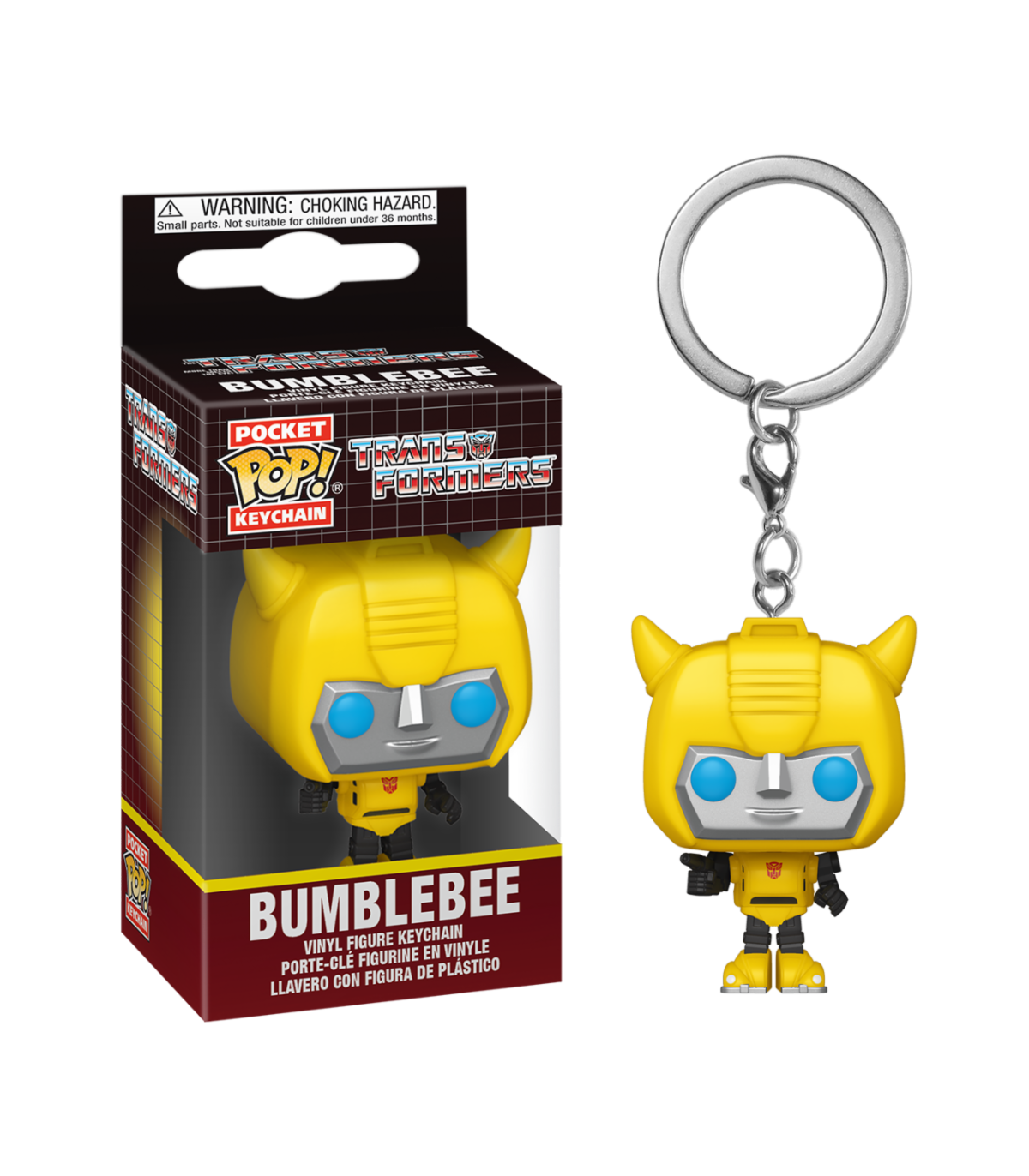 Pocket Pop Transformers Bumblebee - Miniature de 4 cm.