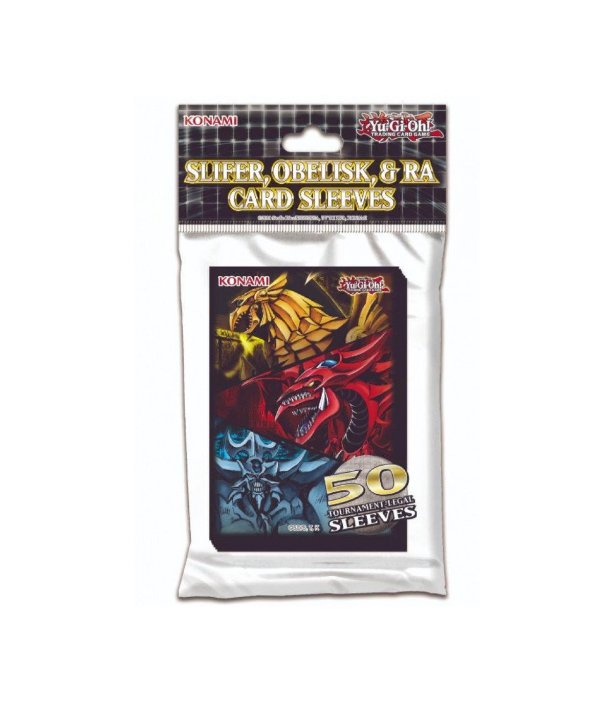 Protèges-cartes illustrés avec Slifer, Obelisk et Ra – Yu-Gi-Oh!