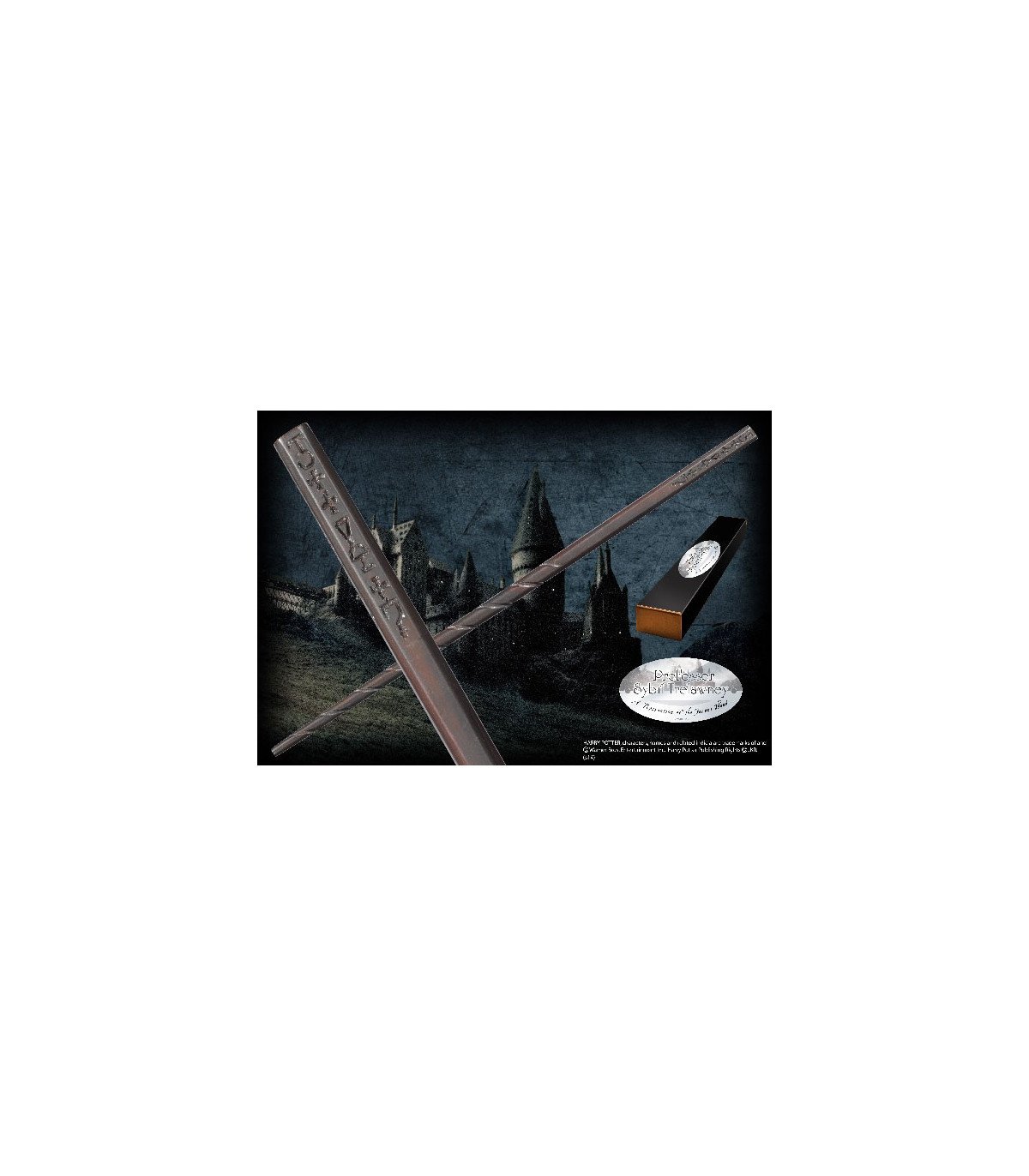 HARRY POTTER - BAGUETTE DU PROFESSEUR TRELAWNEY 38 CM