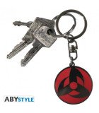Porte-Clés Naruto Shippuden – Symbole de Konoha – Métal – Dimensions 3,6 x 4 cm – Produit sous licence officielle ABYstyle