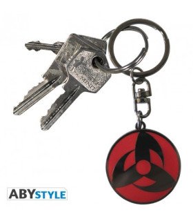 Porte-Clés Naruto Shippuden – Symbole de Konoha – Métal – Dimensions 3,6 x 4 cm – Produit sous licence officielle ABYstyle